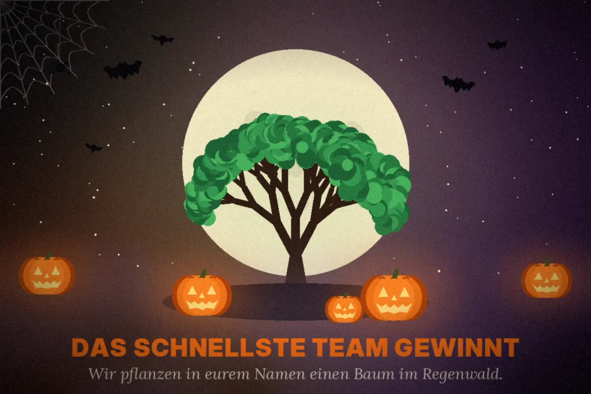 Halloween Escape Room Zürich – das schnellste Team gewinnt einen Baum im Regenwald